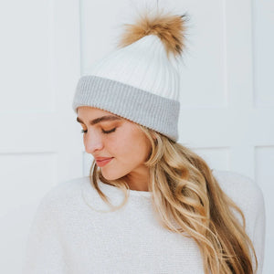 Angora Fur Beanie