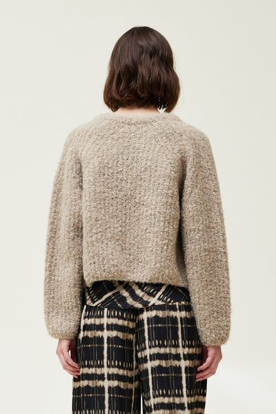 Mia Rib Knit Cropped Cardigan