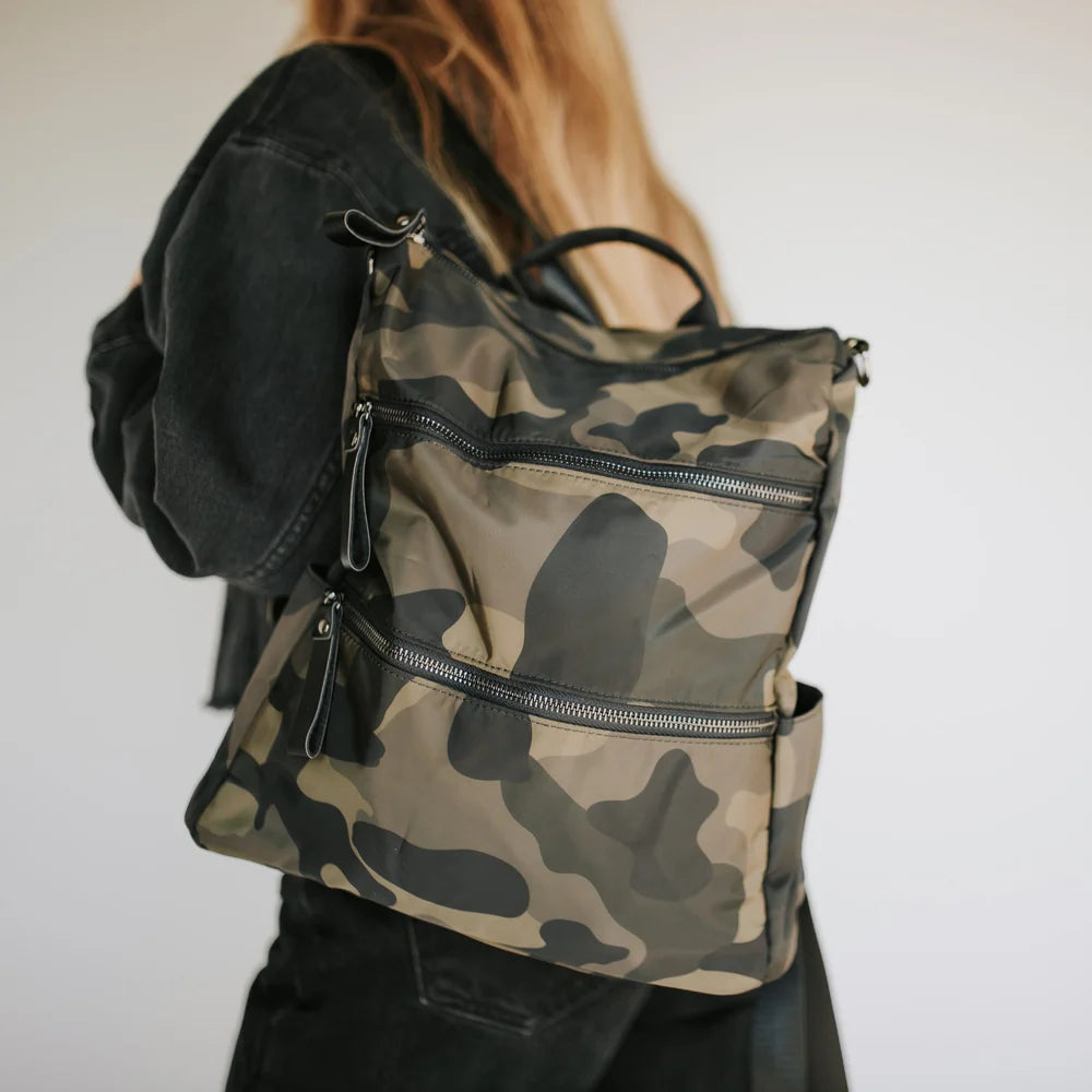 Nori Backpack- Dark Camo