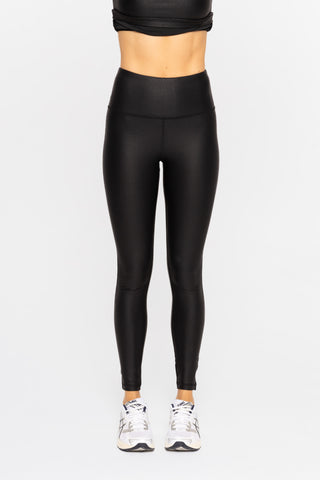 OG Foil High Waist Leggings - Black