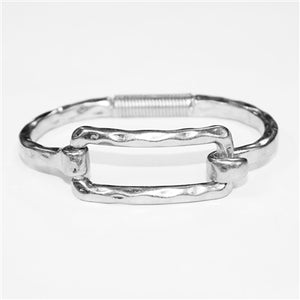 Hinged Square Bracelet