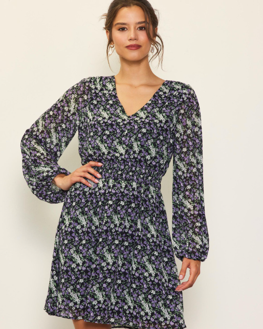 Ella Lavender Dress