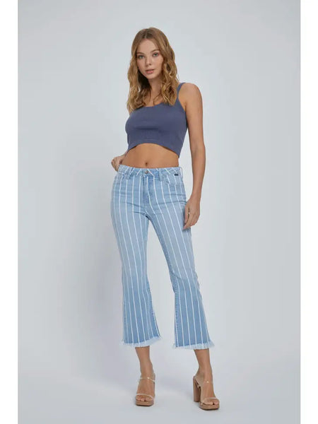 Madi Crop Flare Jeans