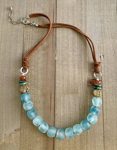 Beach Day Fair Trade Beachy Boho Necklace