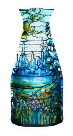 Modgy Expandable Vase - Louis C. Tiffany Iris Landscapes