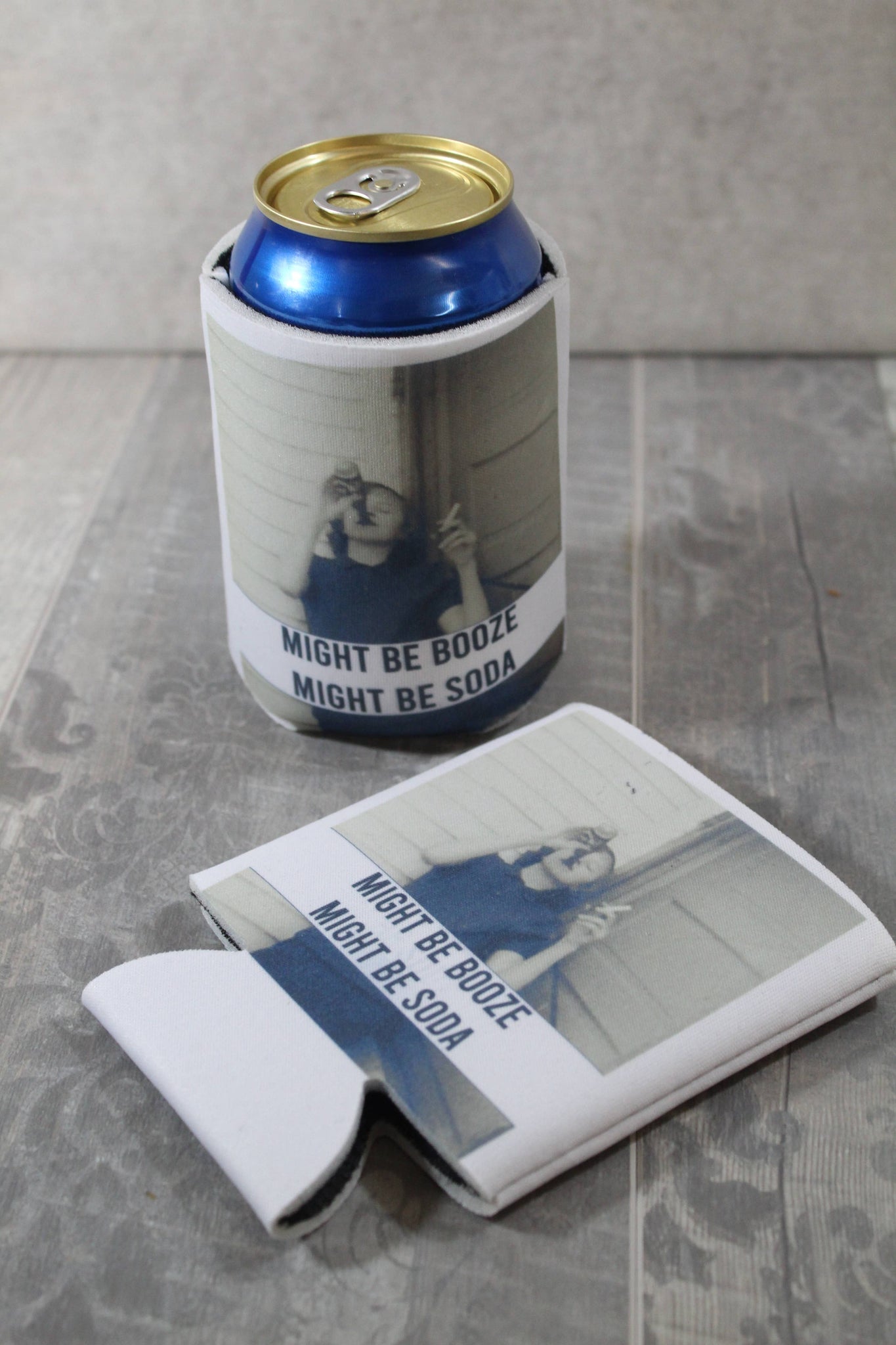 Might Be Booze- Neoprene Can Sleeve