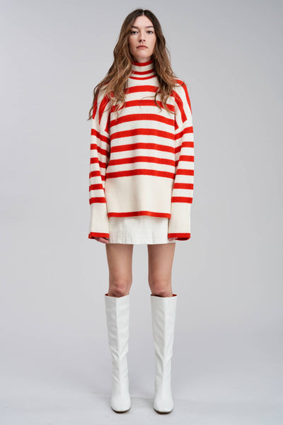 Andorra Stripe Sweater Pullover