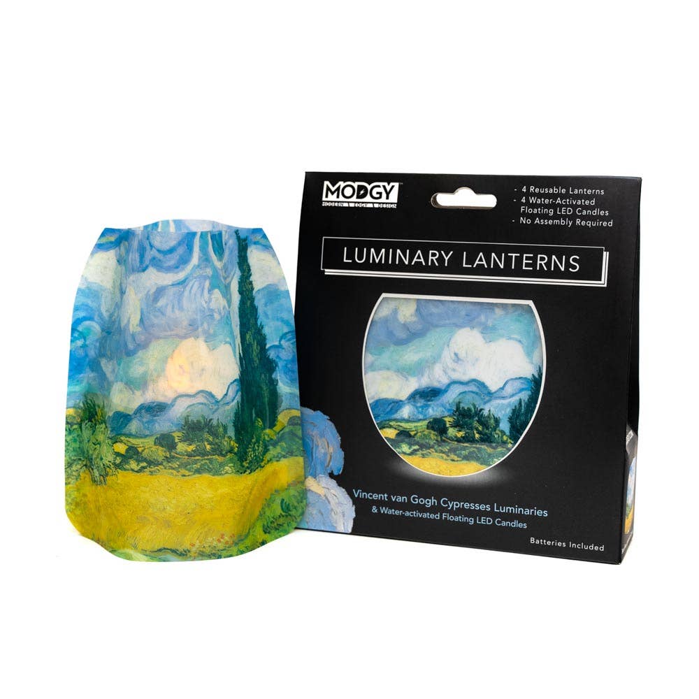 Luminary - Van Gogh Cypresses