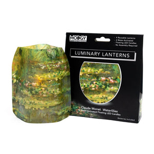 Luminary - Claude Monet Waterlilies
