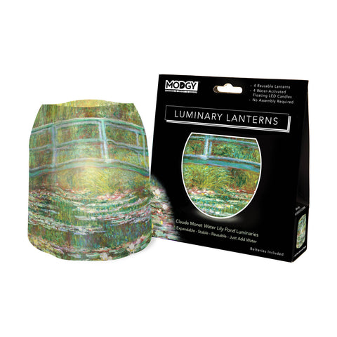Luminary - Monet Water Lily Pond