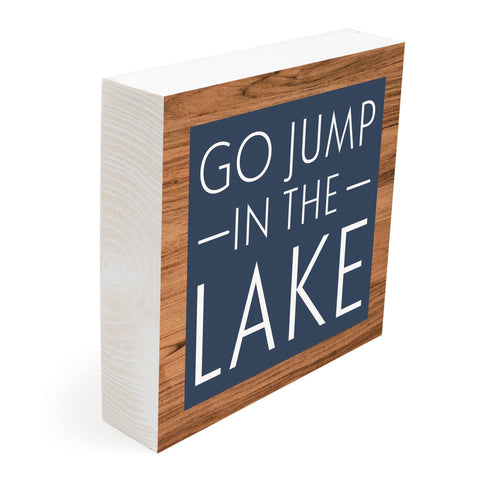 Jump in the Lake Table Decor
