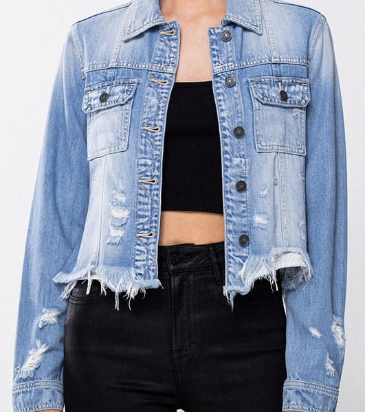 Rebel Frayed Jacket