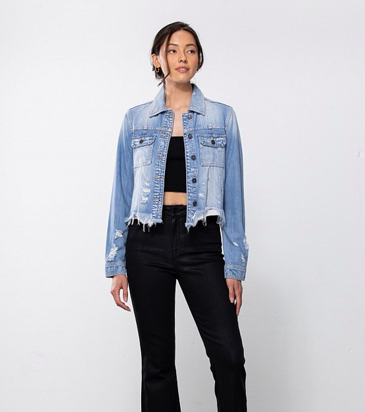 Rebel Frayed Jacket