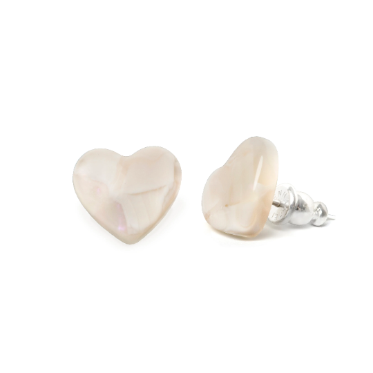 Mini Heart Studs